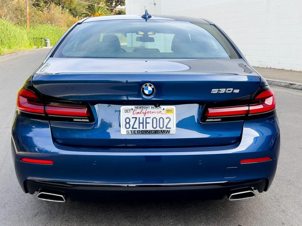 used 2021 BMW 530e car, priced at $28,995