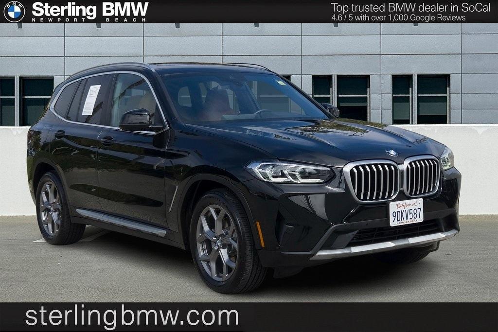 used 2023 BMW X3 car, priced at $34,995