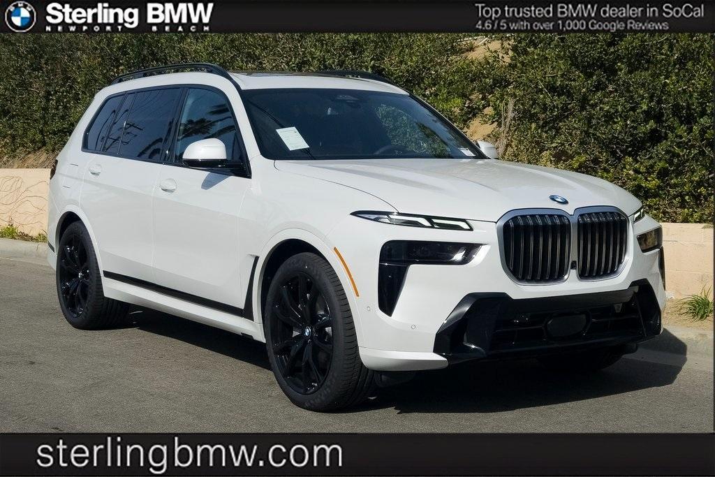 new 2025 BMW X7 car, priced at $92,475