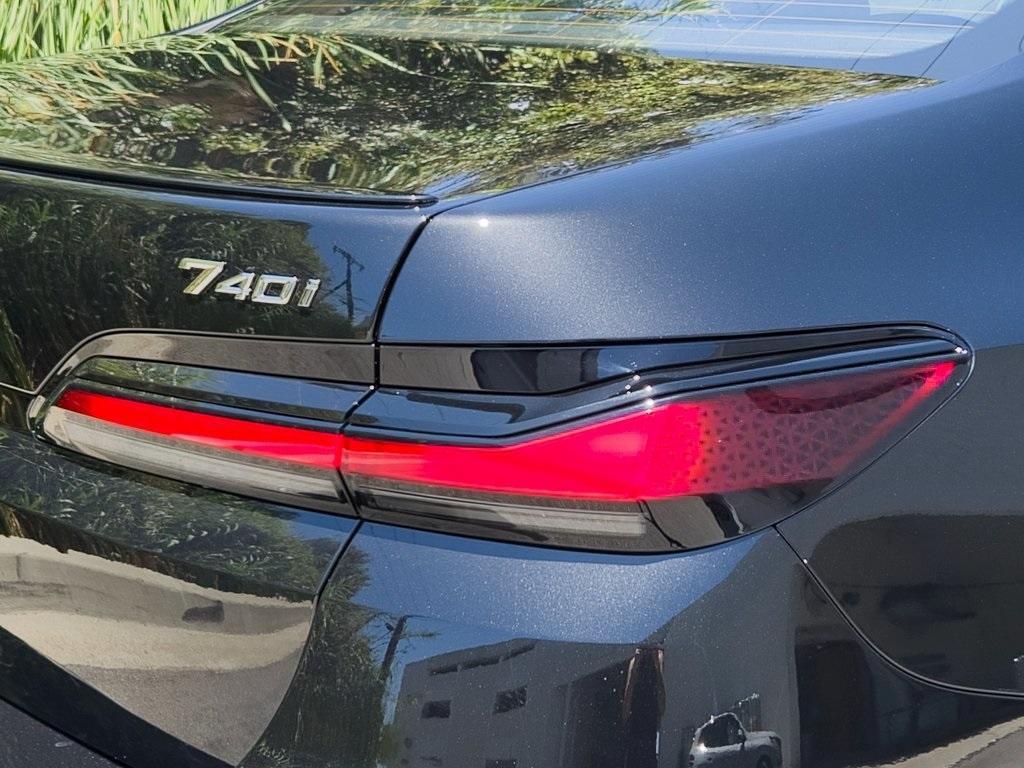 new 2025 BMW 740 car, priced at $102,525