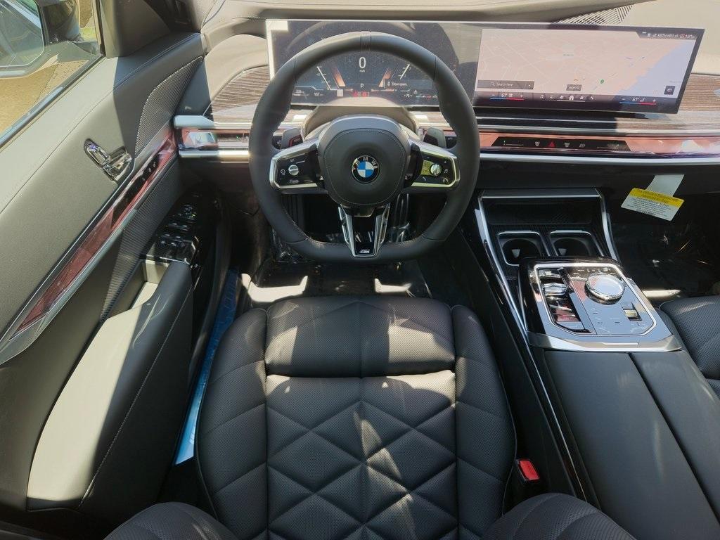 new 2025 BMW 740 car, priced at $102,525