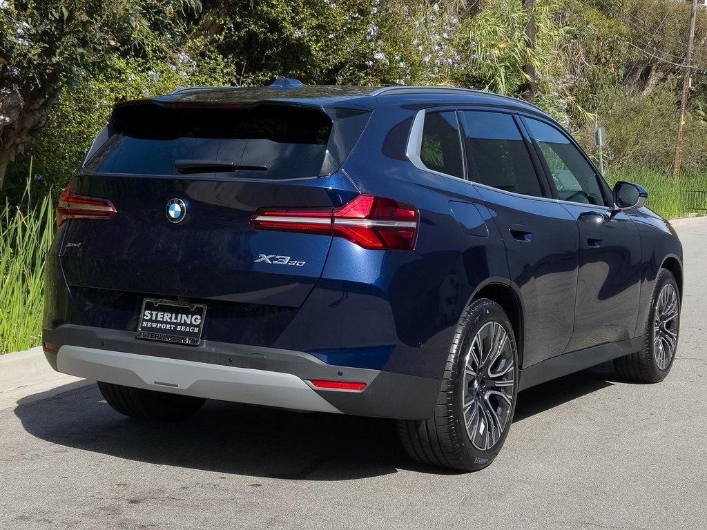 new 2025 BMW X3 car, priced at $57,525