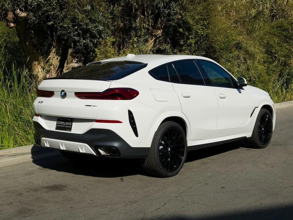 new 2025 BMW X6 car, priced at $82,140