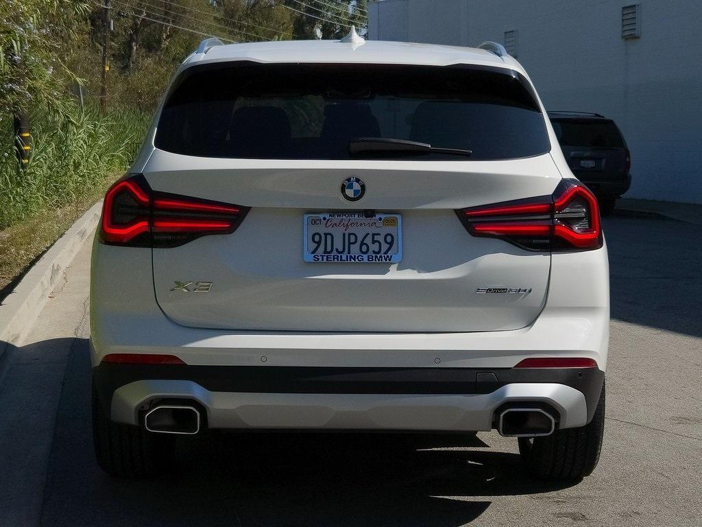 used 2023 BMW X3 car, priced at $32,995