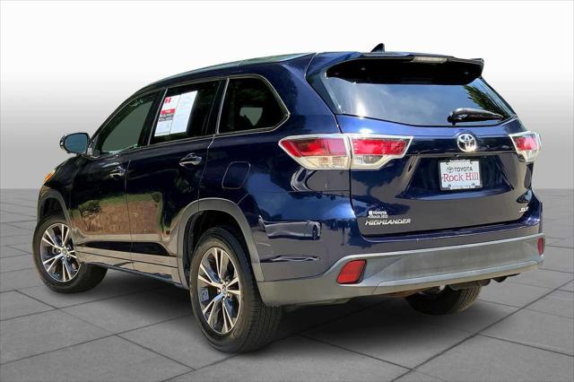 used 2016 Toyota Highlander car, priced at $18,796