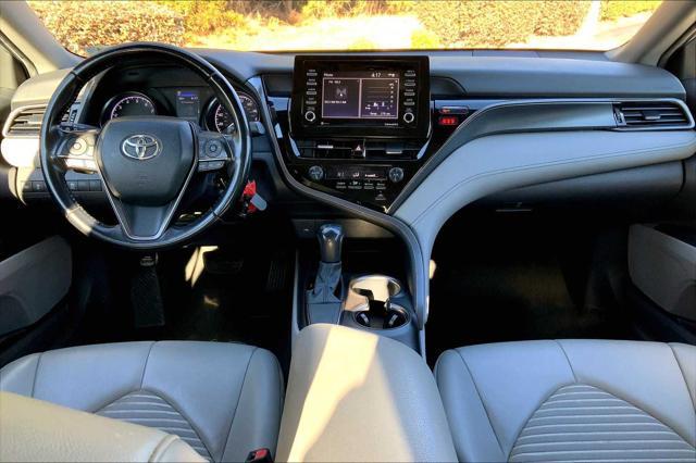 used 2021 Toyota Camry car, priced at $22,152