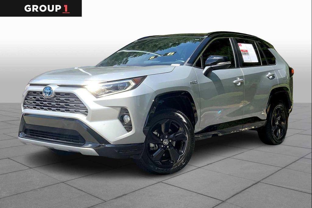 used 2021 Toyota RAV4 Hybrid car, priced at $31,203