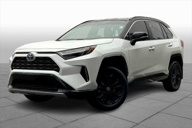 used 2023 Toyota RAV4 Hybrid car, priced at $37,198