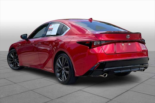 used 2024 Lexus IS 350 car, priced at $46,395
