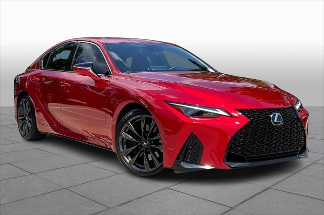used 2024 Lexus IS 350 car, priced at $46,395
