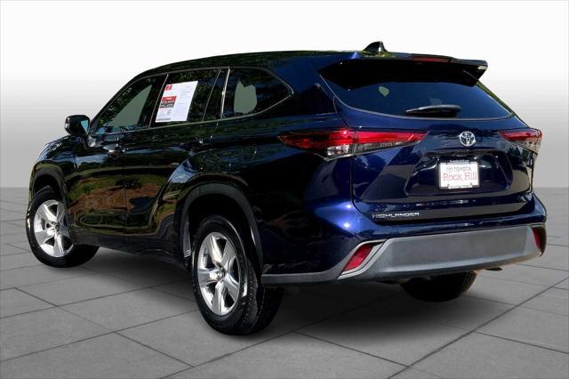 used 2022 Toyota Highlander car, priced at $31,679