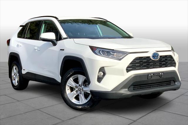 used 2021 Toyota RAV4 Hybrid car, priced at $30,096