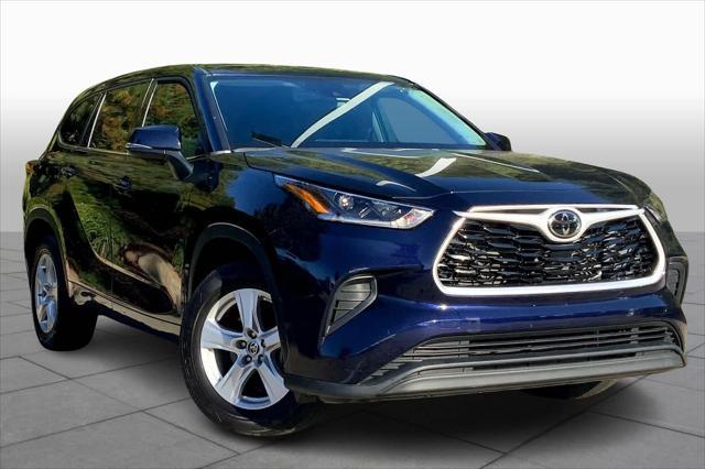 used 2021 Toyota Highlander car, priced at $28,467