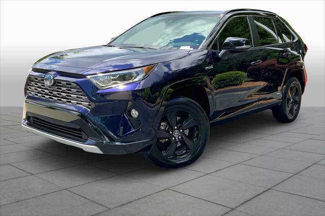 used 2019 Toyota RAV4 Hybrid car, priced at $27,140