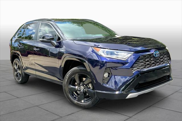 used 2019 Toyota RAV4 Hybrid car, priced at $27,140