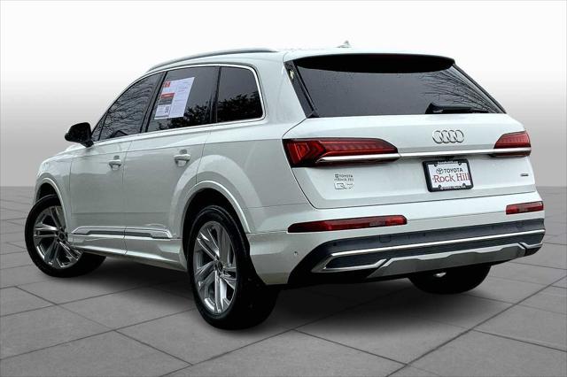 used 2021 Audi Q7 car, priced at $29,953