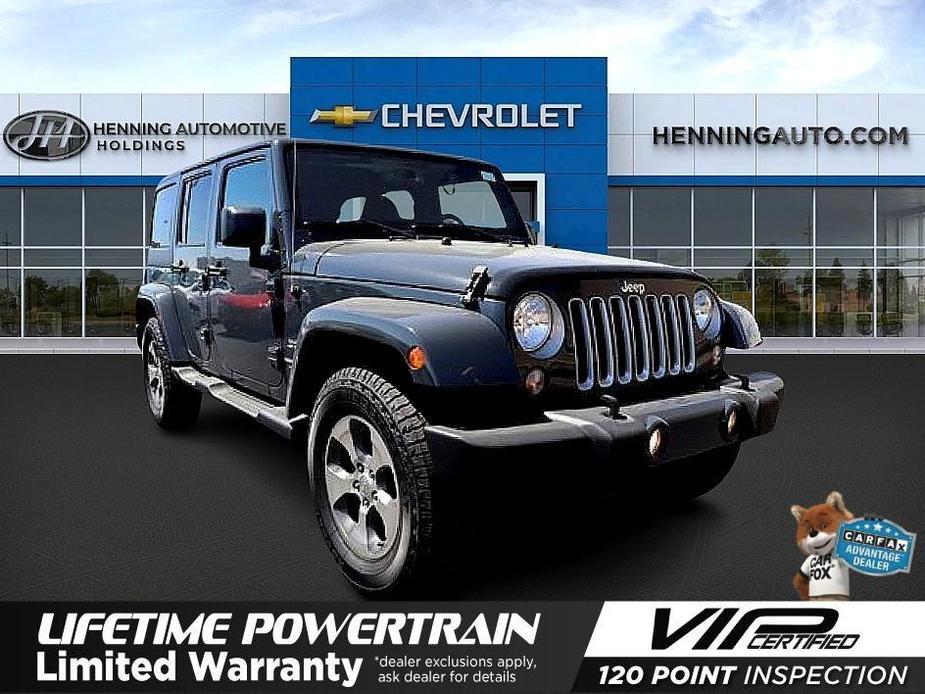 used 2018 Jeep Wrangler JK Unlimited car, priced at $25,897