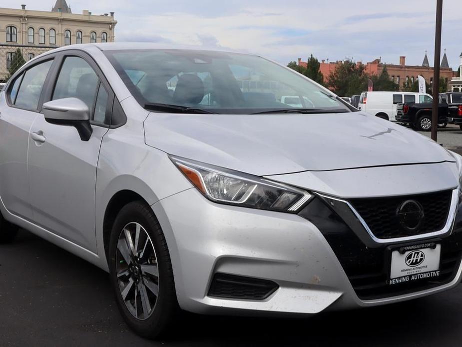 used 2021 Nissan Versa car, priced at $16,698