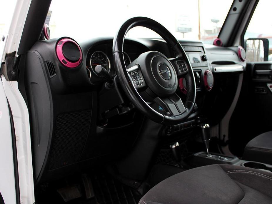 used 2013 Jeep Wrangler Unlimited car, priced at $17,298