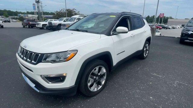 used 2021 Jeep Compass car, priced at $22,639