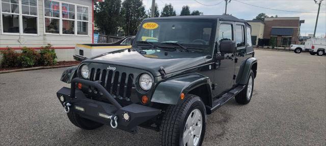 used 2010 Jeep Wrangler Unlimited car, priced at $13,500