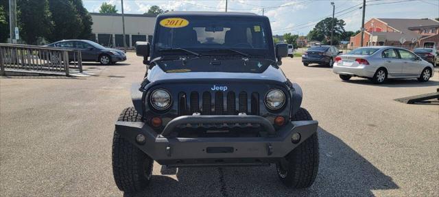 used 2011 Jeep Wrangler Unlimited car, priced at $12,950