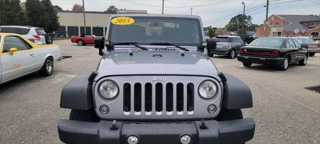 used 2015 Jeep Wrangler car, priced at $13,950