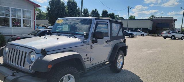 used 2015 Jeep Wrangler car, priced at $12,950