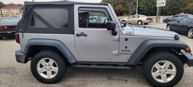 used 2015 Jeep Wrangler car, priced at $13,950