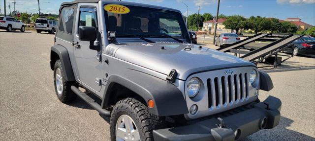 used 2015 Jeep Wrangler car, priced at $12,950