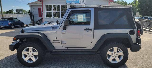 used 2015 Jeep Wrangler car, priced at $12,950