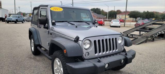 used 2015 Jeep Wrangler car, priced at $13,950