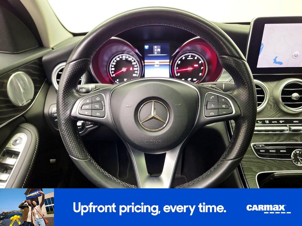used 2016 Mercedes-Benz C-Class car, priced at $17,998