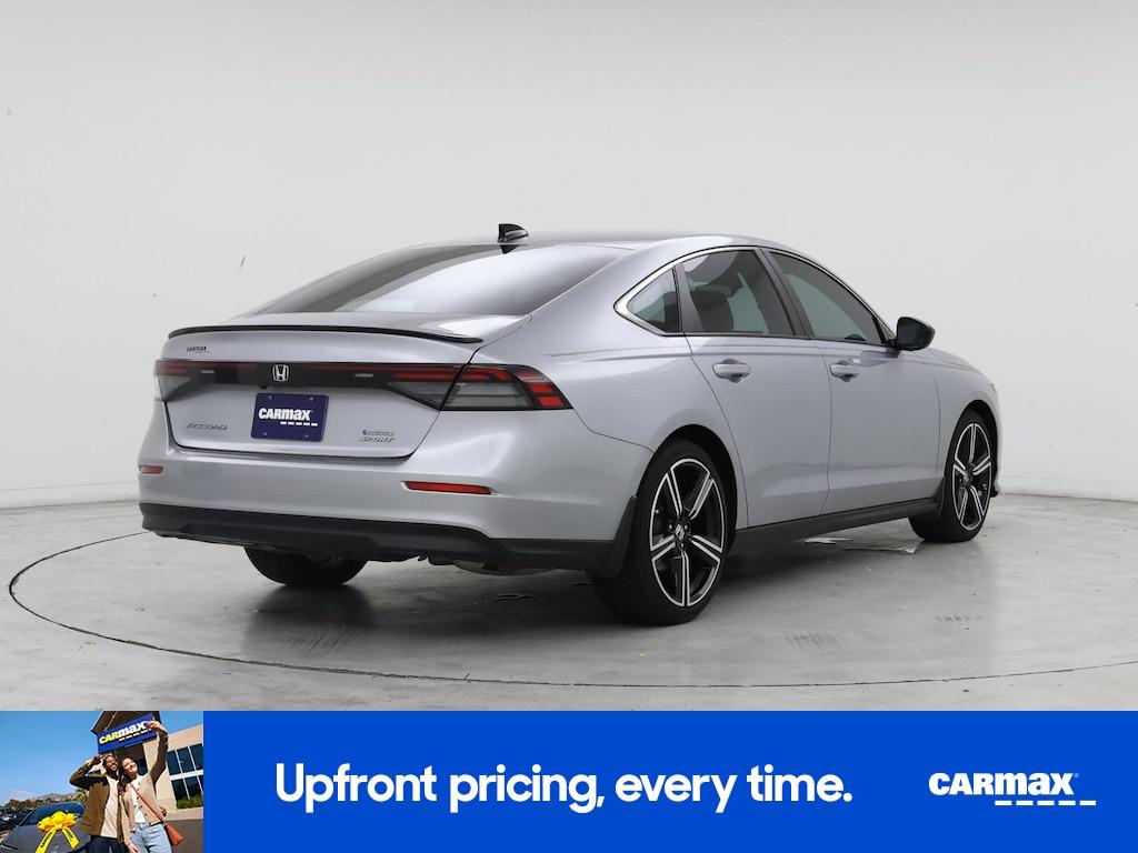 used 2023 Honda Accord Hybrid car, priced at $28,998