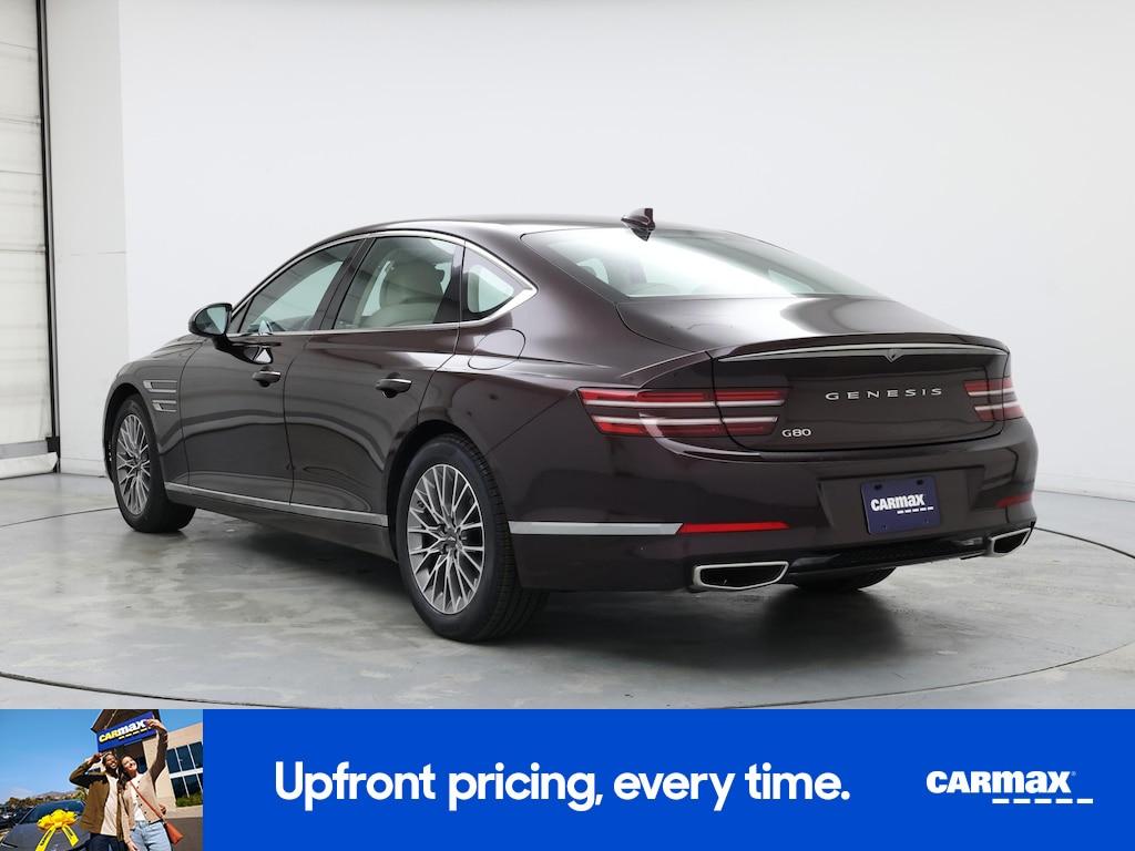 used 2021 Genesis G80 car, priced at $28,998