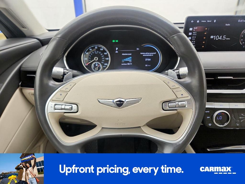 used 2021 Genesis G80 car, priced at $28,998