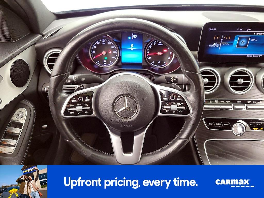 used 2019 Mercedes-Benz C-Class car, priced at $19,998