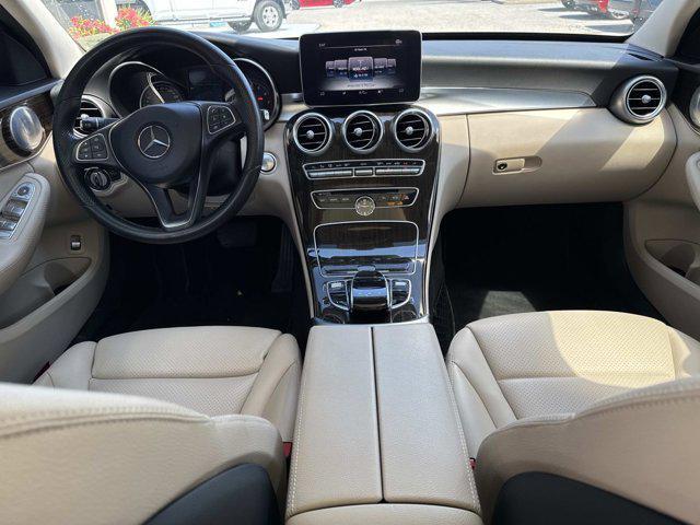 used 2018 Mercedes-Benz C-Class car, priced at $17,997