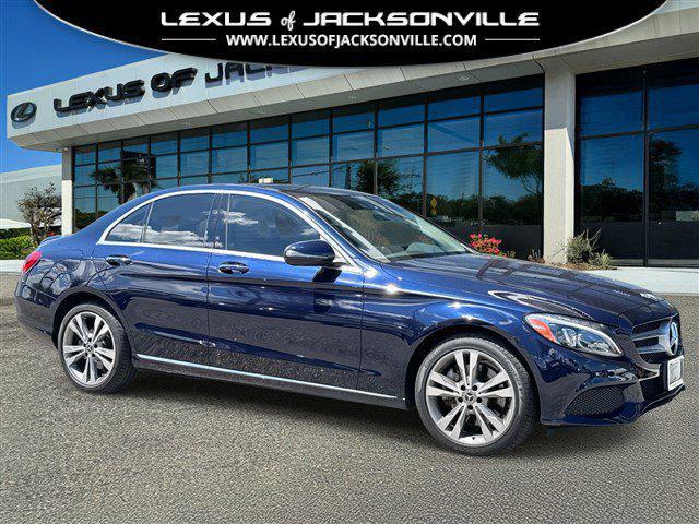 used 2018 Mercedes-Benz C-Class car, priced at $17,997