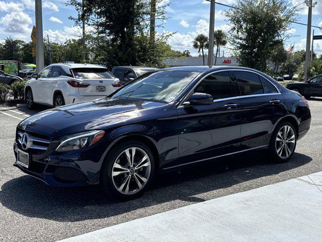 used 2018 Mercedes-Benz C-Class car, priced at $17,997