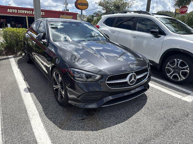 used 2022 Mercedes-Benz C-Class car, priced at $29,991