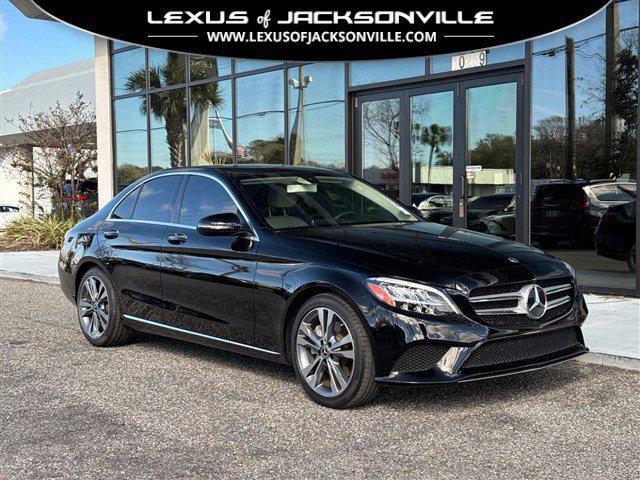 used 2019 Mercedes-Benz C-Class car, priced at $19,497