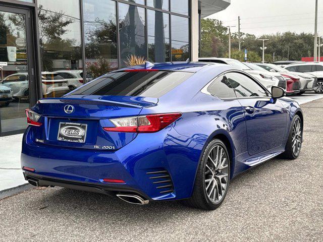 used 2016 Lexus RC 200t car, priced at $29,997