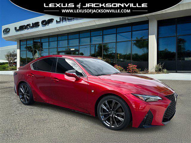 used 2024 Lexus IS 350 car, priced at $42,497