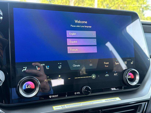 new 2025 Lexus TX 350 car, priced at $63,485