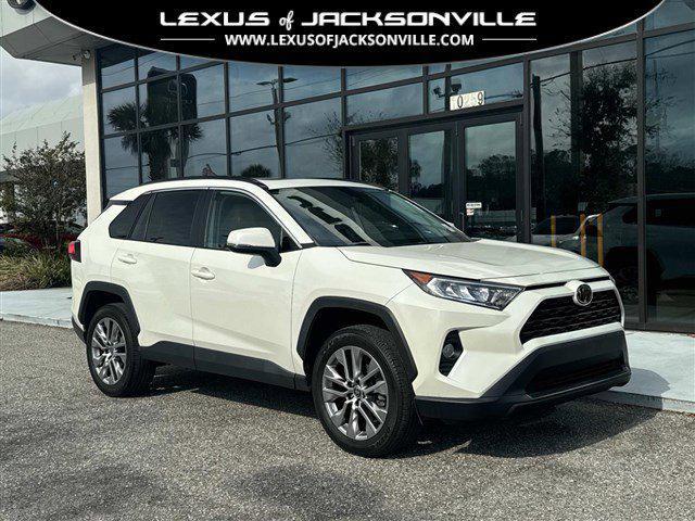 used 2021 Toyota RAV4 car, priced at $29,495