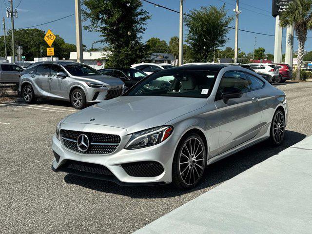 used 2018 Mercedes-Benz C-Class car, priced at $20,997