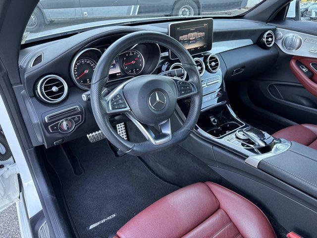 used 2017 Mercedes-Benz C-Class car, priced at $23,991