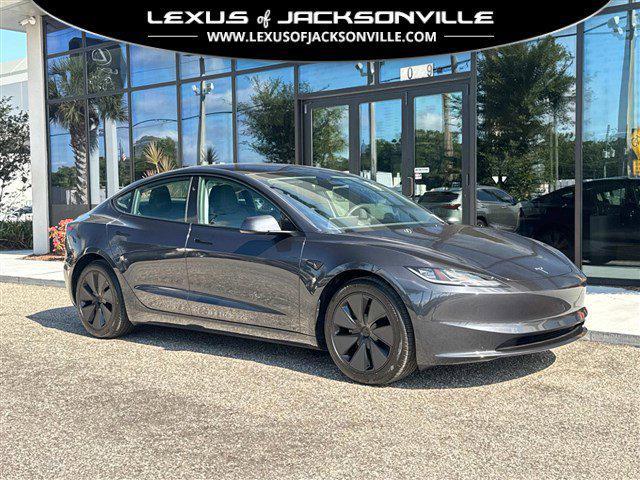 used 2025 Tesla Model 3 car, priced at $39,991