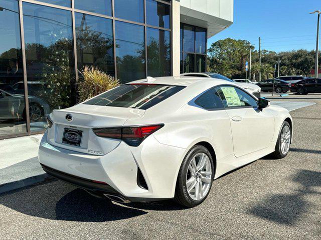 new 2024 Lexus RC 300 car, priced at $50,335